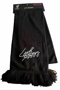 Luis Suarez Liverpool LFC SIGNATURE SCARF Offical Licensed Product Vintage BNWT - Picture 1 of 15