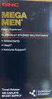 GNC Mega Men Multivitamin 180 Capsules - Freshest Dates - Antioxidants, Immunity