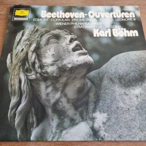 BEETHOVEN OVERTURES : KARL BÖHM LP - Picture 1 of 4