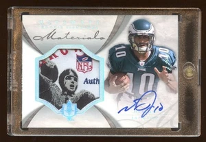 2008 ULTIMATE DESEAN JACKSON RC AUTO 1/1 MASTERPIECE JUMBO PATCH/TAG LOGO WOW ! - Picture 1 of 2