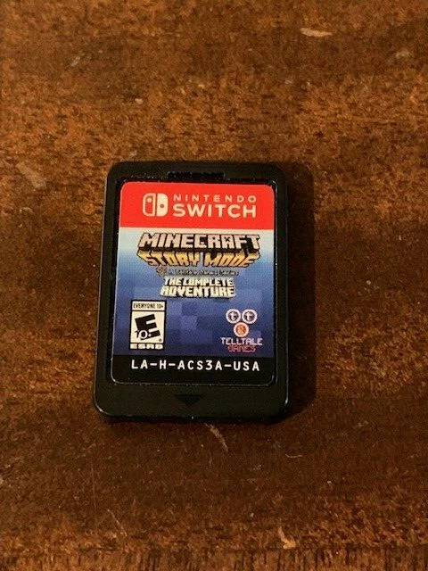 Minecraft Story Mode The Complete Adventure Nintendo Switch Game Only Ships FREE - Image 1 of 1