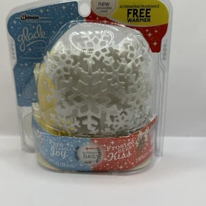 Glade PlugIns PURE VANILLA JOY/FROSTED BERRY KISS Alternating Warmer Daily Oils - Picture 1 of 4