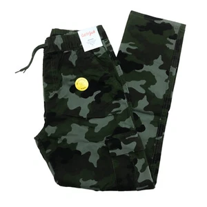 Cat & Jack Boys Size 18 Pull-On Cargo Jogger Fit Pants Stretch Drawstring Camo - Picture 1 of 13