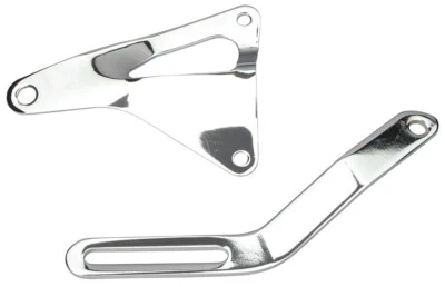 Trans-Dapt Performance Products 9455 Alternator Bracket Chrome - Image 1 of 3