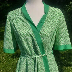 Vintage St Michael Robe Beach Cover Up Small Italy Lingerie Nightgown Dress Pool - Picture 1 of 12