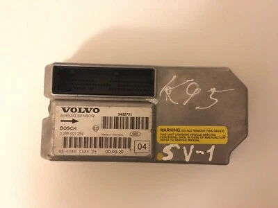 Módulo de unidad de control VOLVO SRS 0285001254 S60 S80 V70 XC70  Foto 1 de 2