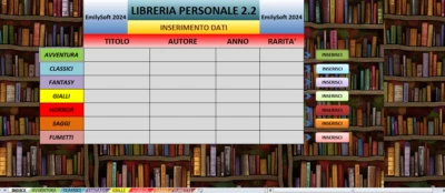 Software Excel gestione libreria - Immagine 1 di 4