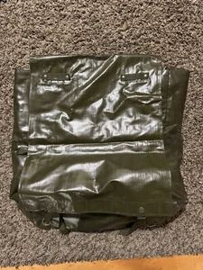 Tschechische Armee Original Militär M85 Rucksack gummiert Überschuss grün Beutel Tasche - Bild 1 von 3