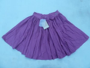 JOHN GALLIANO Vintage 90s Panel Skirt Women's Size 44 Raspberry Lilac BNWT - Picture 1 of 23