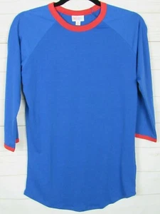 Lularoe Damen Top Randy Blau Größe XS Neu mit Etikett - Bild 1 von 2