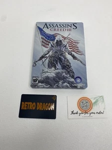 Assassin's Creed III Steelbook Case Only - NO GAME - Picture 1 of 5