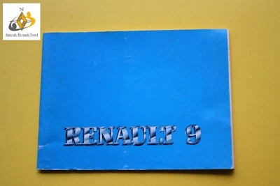 Original Renault R9 Bedienungsanleitung ca.1982 ET.Nr. 7711072293 - Bild 1 von 4