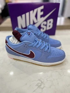 Nike SB Dunk Low Valour Blue Team Maroon - UK9.5/US10.5 - Picture 1 of 5