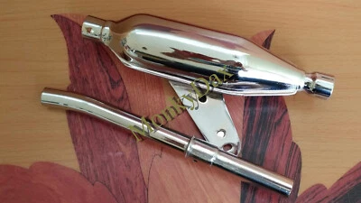 Tubo silenciador escape Honda Mini Trail Z50A K1 K2 183A1-045-671 18310-045-000-Rep Foto 1 de 4