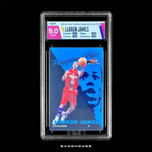 2003 Fleer Tradition LEBRON JAMES RC Playground Rules ๐ฅ RARE ROOKIE INSERT SP - Picture 1 of 4