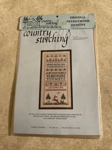 Country stitching no. 308 antique alphabet sampler - Picture 1 of 7
