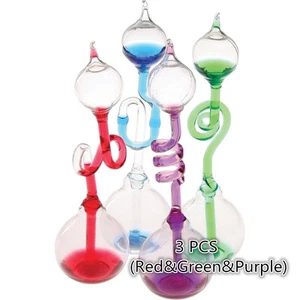 Caldera de mano Glass Science 3 piezas (rojo, verde y púrpura) - Imagen 1 de 4