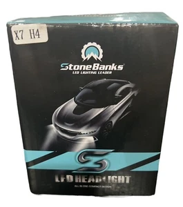 StoneBanks X7 H4 LED Headlight Kit Bulbs - Picture 1 of 4