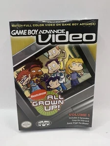 GBA Video Nickelodeon All Grown Up! Volume 1, Brand New Factory Sealed - Picture 1 of 11