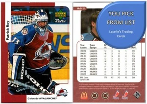 1999-00 Upper Deck McDonald's Retro 99 UD NHL Hockey Cards - U-Pick From List - Photo 1 sur 41