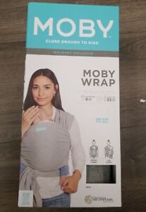 Moby Classic Wrap Baby Carrier - Pacific - 8lbs - 33 lbs