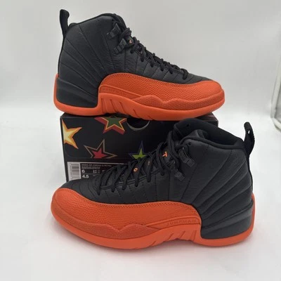 *Air Jordan 12 Retro 'Naranja Brillante' Mujer Talla 6W FD9101-081 Foto 1 de 4