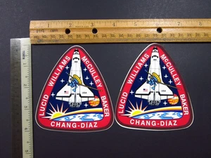 NASA Galileo Spacecraft (2) Stickers STS-34 Atlantis Space Shuttle Vtg Orig - Picture 1 of 2