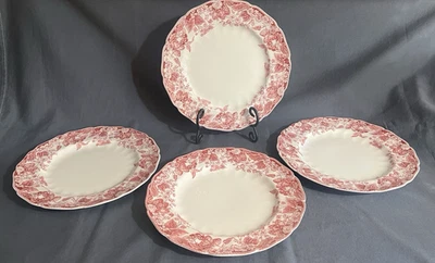 Johnson Brothers "Strawberry Fair" 10” Dinner Plates set of 4 - Image 1 of 4