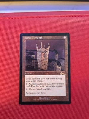 Grim Monolith Urza's Legacy MtG Magic LP/MP - Image 1 of 4