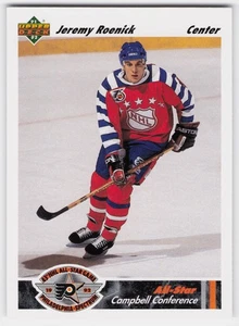 1991-92 Upper Deck #629 Jeremy Roenick - Picture 1 of 2