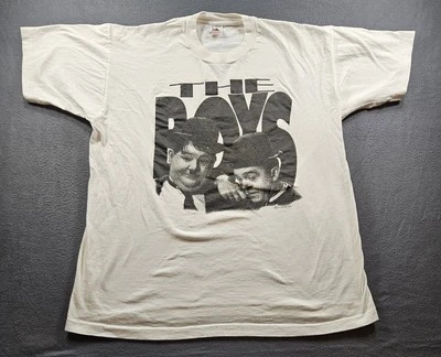 Camiseta gráfica vintage Laurel and Hardy The Boys dúo de comedia años 90 talla XL Foto 1 de 4