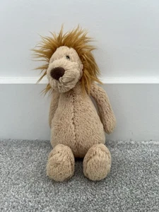 Jellycat Medium Bashful Lion Soft Toy Plush Retired - Picture 1 of 3