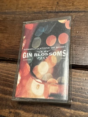 Gin Blossoms-Congratulations I'm Sorry cassette-Chrome-CS-0469 Rare Oop  Foto 1 de 4