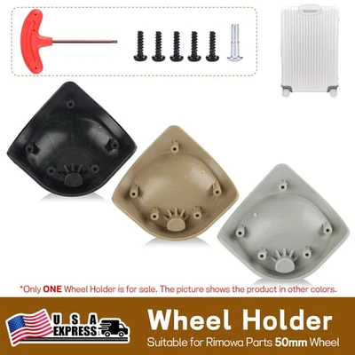 Multiple colors 50mm Wheel Holder Replacement for Rimowa Luggage Box US Stock