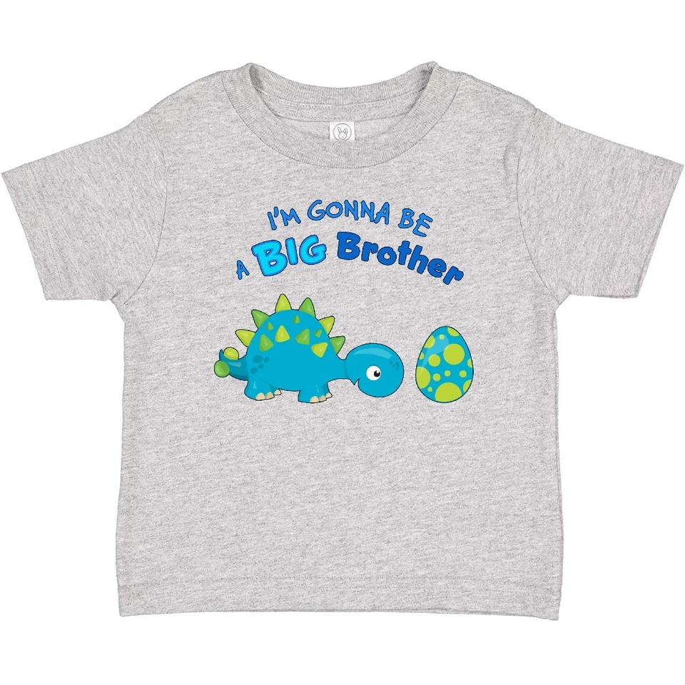 Camiseta Inktastic Happy Dinosaur Future Gran Hermano Bebé Anuncio Hermanos Foto 1 de 1