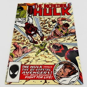 The Incredible Hulk #316,1985, Marvel comic, Avengers, - Picture 1 of 1