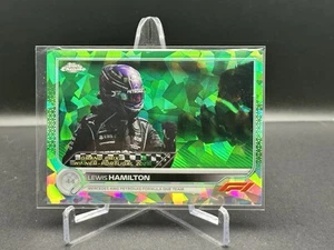 2022 Topps Chrome Sapphire Formula 1 F1 Lewis Hamilton Green /75 #153 Portugal - Picture 1 of 2