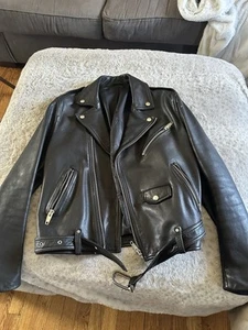 The Kooples Men’s Leather Jacket Medium - Picture 1 of 5