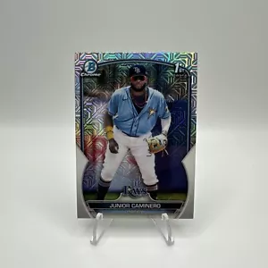 2023 Bowman Cromo 1er Caminero Junior BCP-61 Mojo Paralelo SP - Imagen 1 de 2