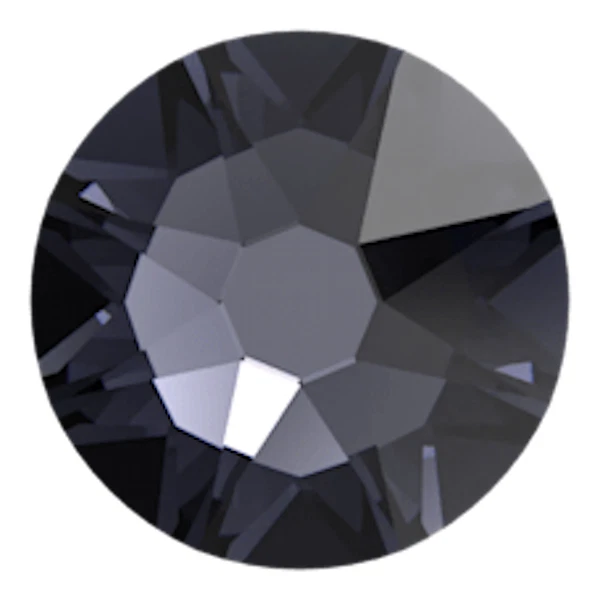 Graphite Gray Hotfix 6ss 2mm 144 Pcs Swarovski Crystal Flatback Rhinestone 2038