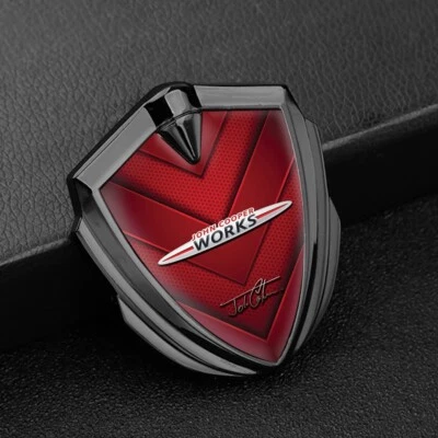 Emblema MINI Cooper | Logotipo emblema lateral | Decalque de metal de qualidade premium - Imagem 1 de 4