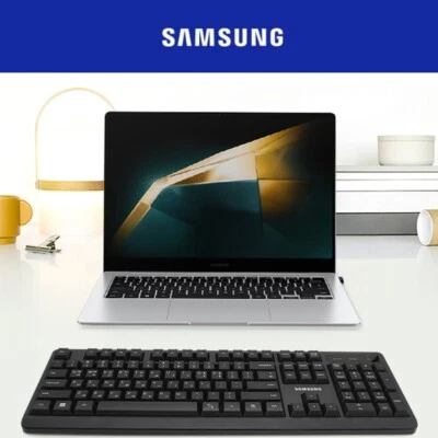 SAMSUNG Wireless Keyboard SK-M1600B Membrane Office Classes Desktop Laptop Touch - Image 1 of 4