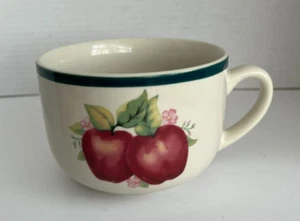 Four Star Stoneware Large Apple Motif Mug with Handle - Picture 1 of 6
