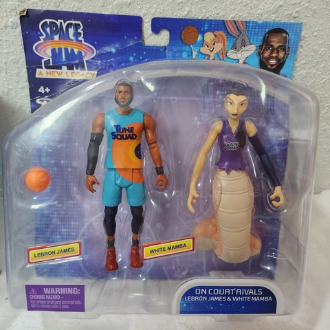 Space Jam: A New Legacy 2 Pack- On Court Rivals - Lebron & White Mamba Cover