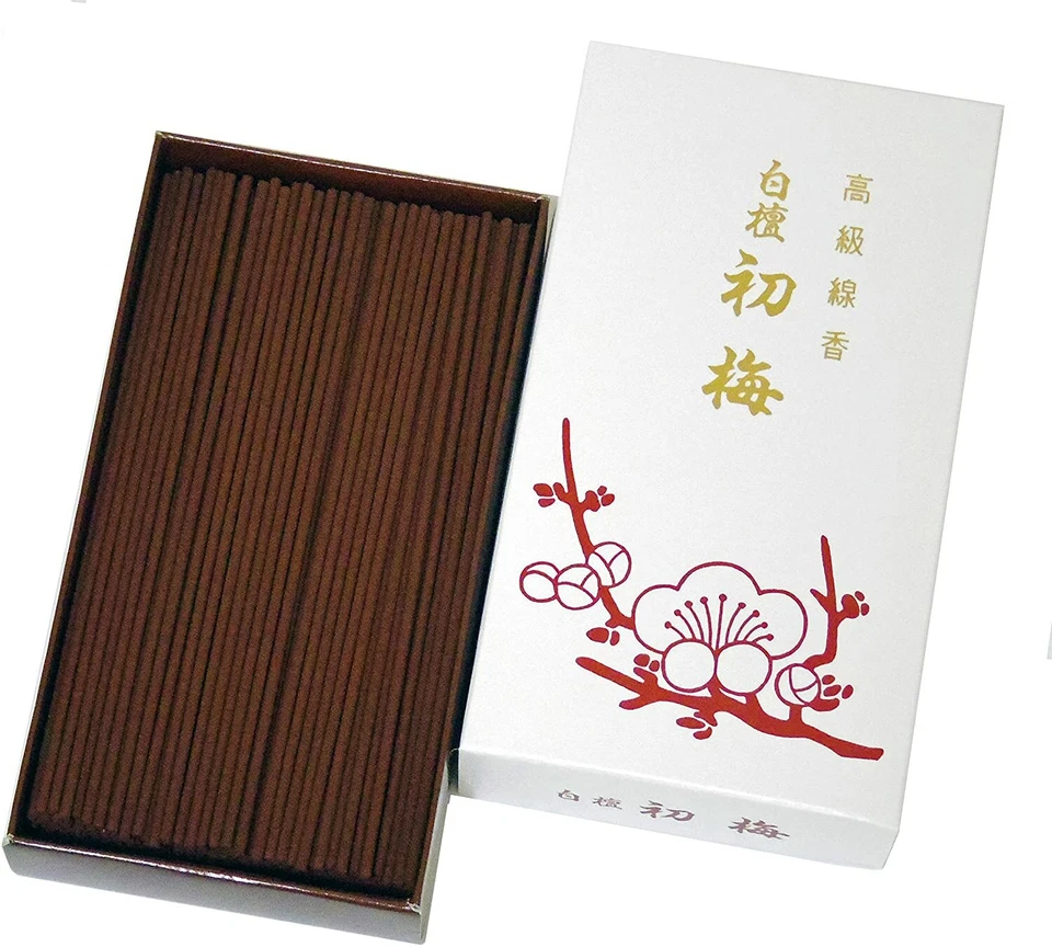 Baikundo Senkou Incense Sticks Sandalwood Kodo Plum E250131h 4977418819196