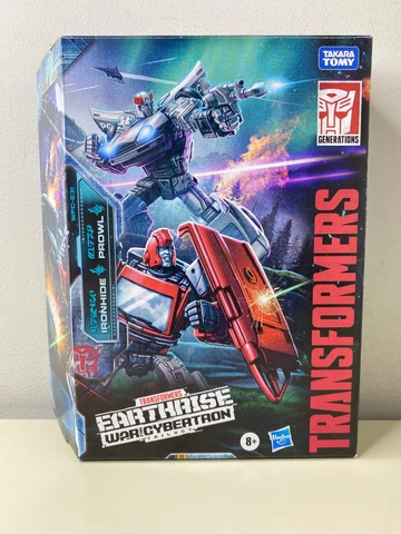 Transformers War For Cybertron IRONHIDE Earthrise Hasbro Figure Cover