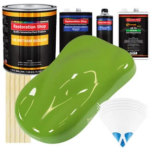 Sublime Green Gallon URETHANE BASECOAT CLEARCOAT Car Auto Paint Kit - Picture 1 of 5