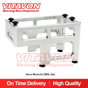 VITAVON LOSI DBXL GAS CNC aluminio 7075 servo montaje plateado - Imagen 1 de 4