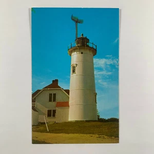 AK Massachusetts Cape Cod MA Chatham Leuchtturm Scheinwerfer 60er Jahre Chrom - Bild 1 von 2