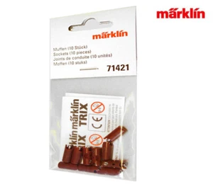 Märklin 71421 manguitos marrón, 10 piezas +++ NUEVO en EMBALAJE ORIGINAL - Imagen 1 de 1